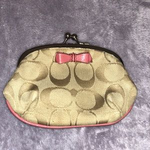 Coach coin wallet